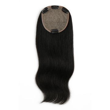 Natural Volume Hair Topper | Backcombed 14-16” Lace Base