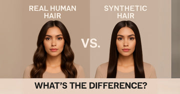 Real Human Hair vs. Synthetic Hair Extensions – What’s the Difference?