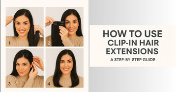 HOW TO USE CLIP ON HAIR EXTENSIONS