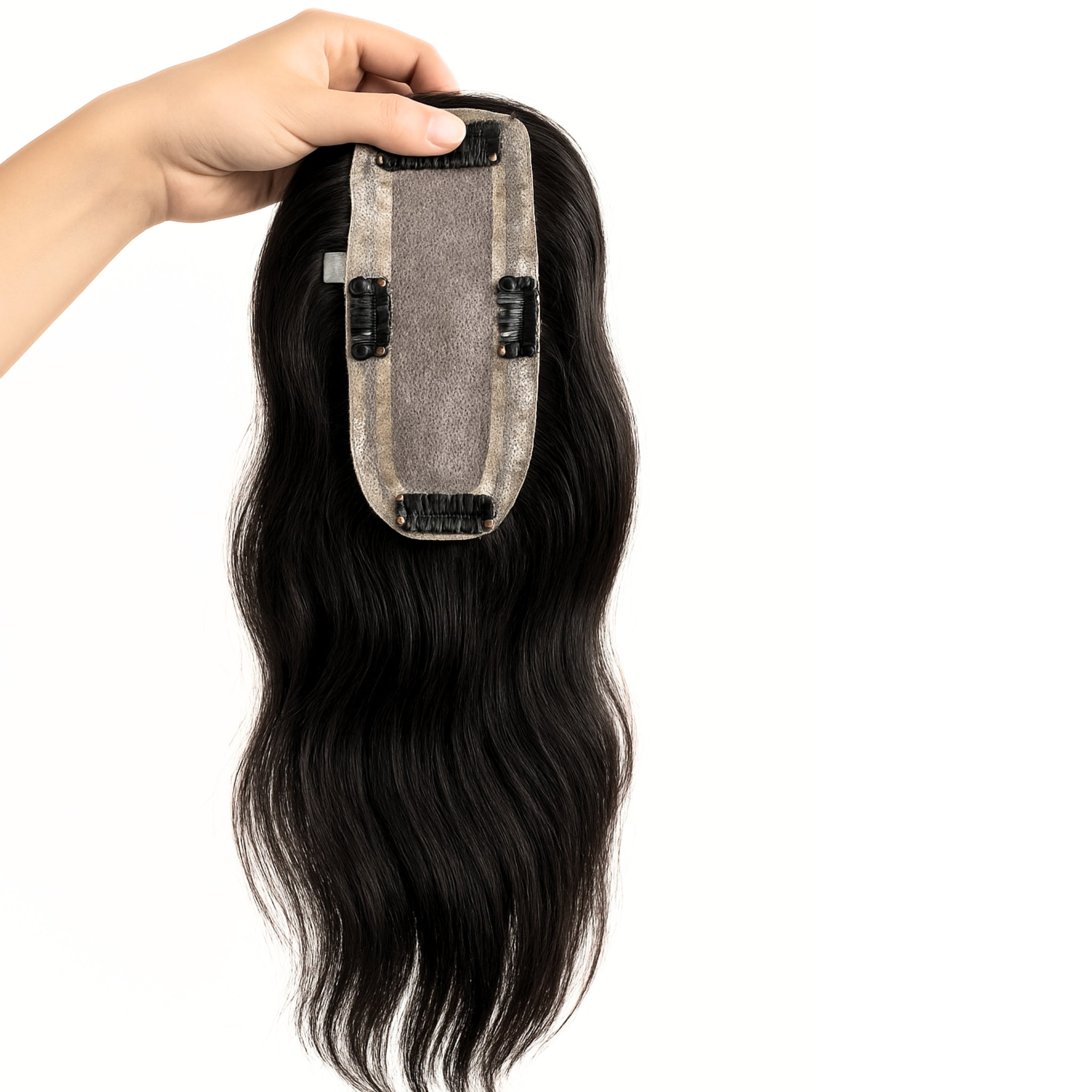 Lace Base RealScalp Look – Hair Topper 2x6inch