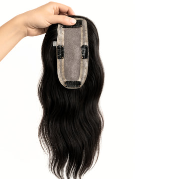 Lace Base RealScalp Look – Hair Topper 2x6inch